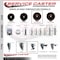 Service Caster 5 Inch High Temp Phenolic 58 Inch Threaded Stem Caster Set 2 Brakes SCC SCC-TS20S514-PHRHT-58212-2-TLB-2 - alternate 4